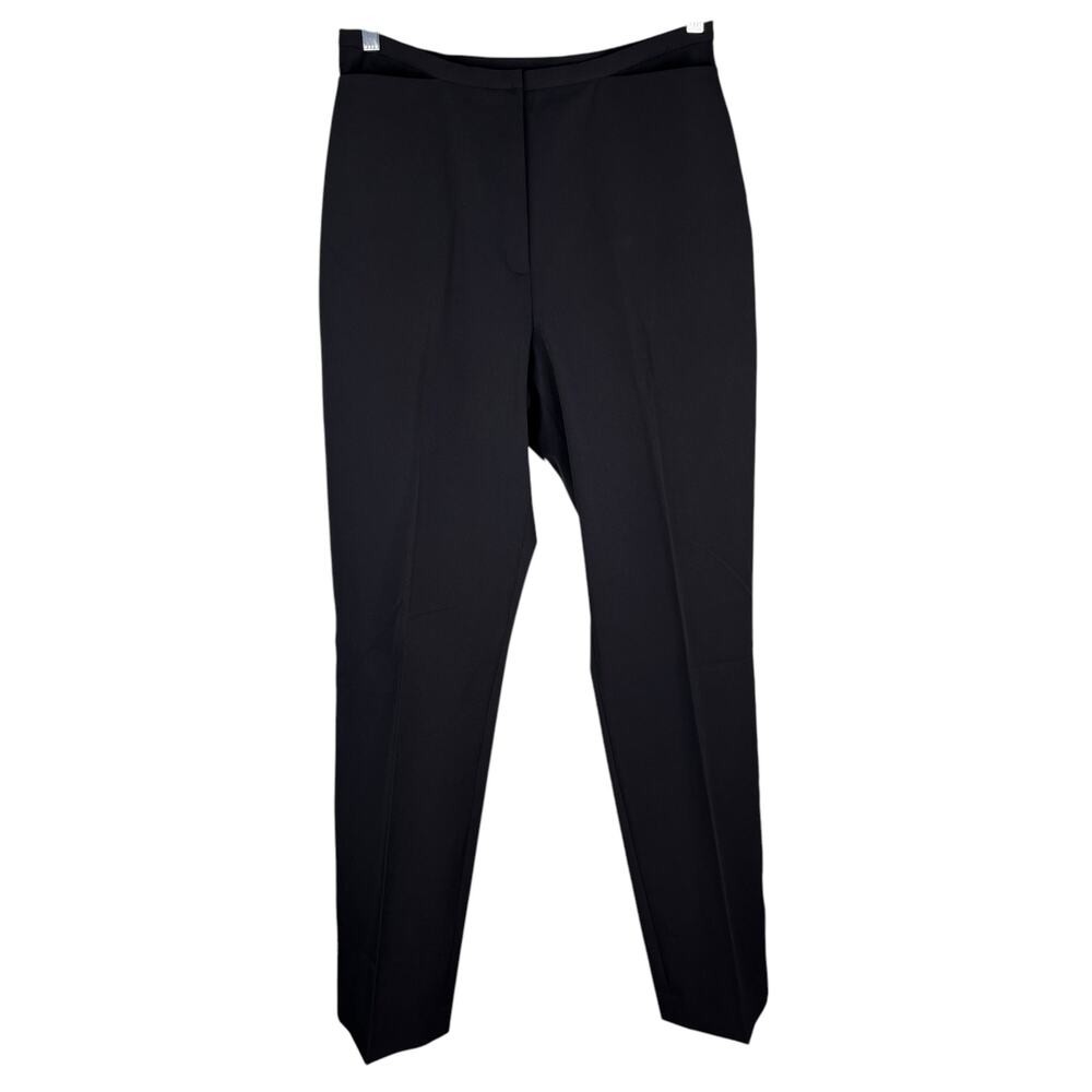 Eddie Bauer Womens Dress Pants Black 14 Tall Stretch Pockets New